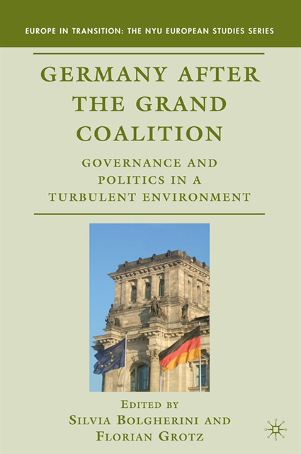 F. Grotz, S. Bolgherini - Germany after the Grand Coalition, E-bok