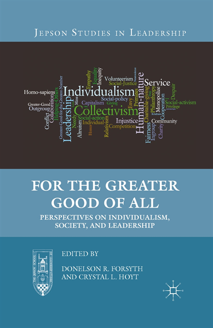 C. Hoyt, D. Forsyth - For the Greater Good of All, E-bok