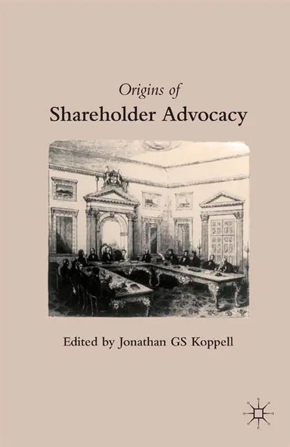 J. Koppell - Origins of Shareholder Advocacy, E-bok. Tillgänglighet: Lägg i varukorg