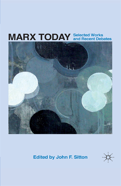 J. Sitton - Marx Today, E-bok