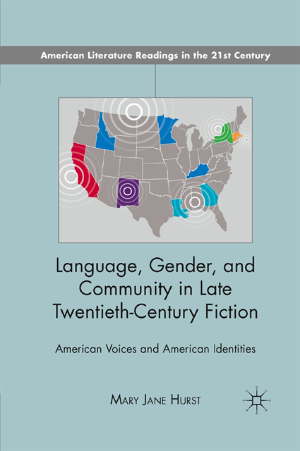 M. Hurst - Language, Gender, and Community in Late Twentieth-Century Fiction, E-bok