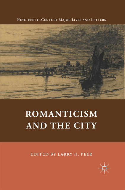 L. Peer - Romanticism and the City, E-bok