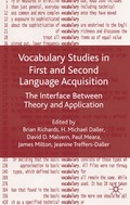 Vocabulary Studies in First and Second Language Acquisition