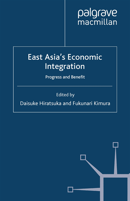 F. Kimura, D. Hiratsuka - East Asia's Economic Integration, E-bok