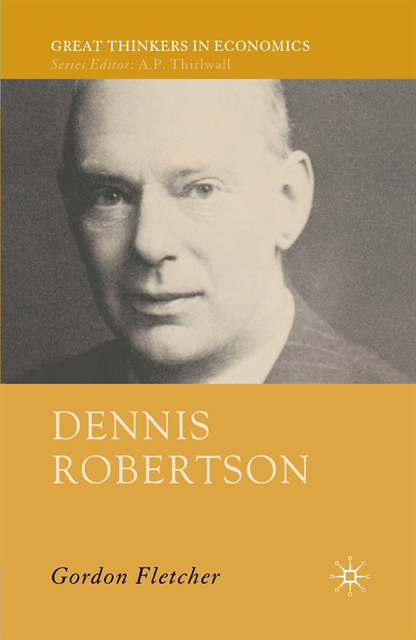 G. Fletcher - Dennis Robertson, E-bok