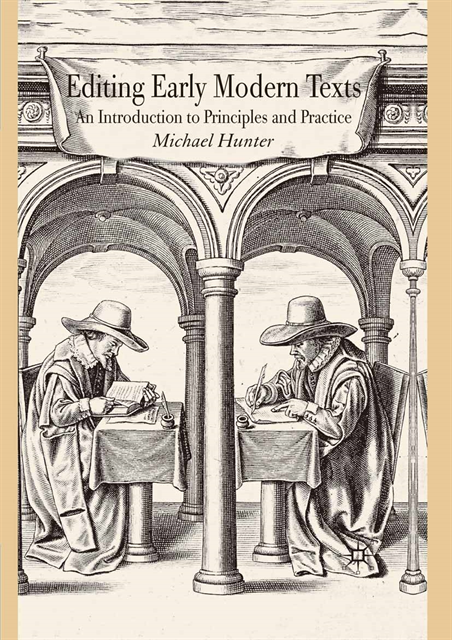 Michael Hunter - Editing Early Modern Texts, E-bok