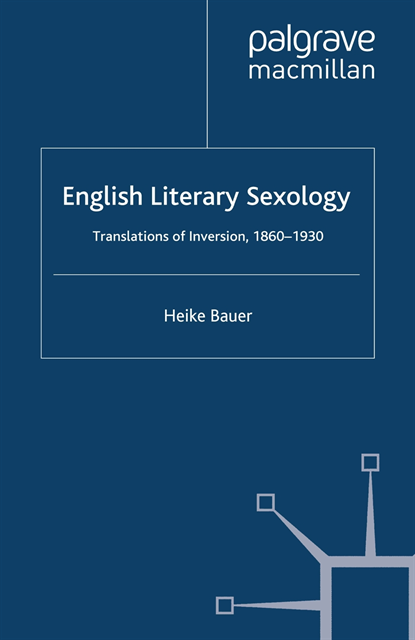 H. Bauer - English Literary Sexology, E-bok