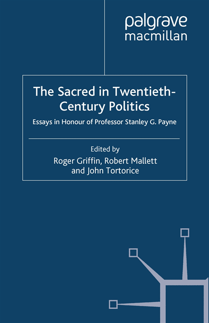 J. Tortorice, R. Mallett, R. Griffin - Sacred in Twentieth-Century Politics, E-bok