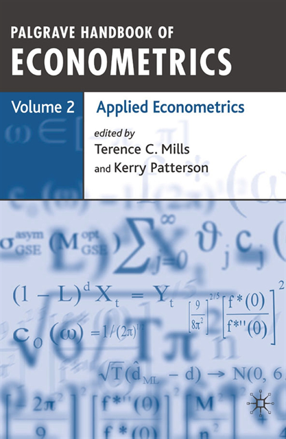 Kerry Patterson, Terence C. Mills - Palgrave Handbook of Econometrics, E-bok
