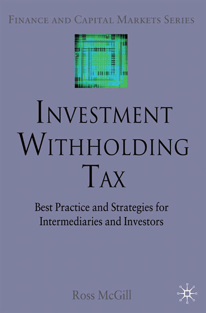 R. McGill - Investment Withholding Tax, E-bok