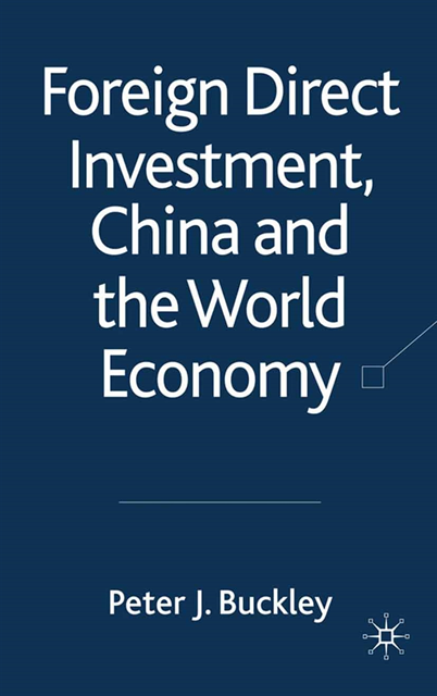 P. Buckley - Foreign Direct Investment, China and the World Economy, E-bok. Tillgänglighet: Lägg i varukorg