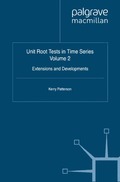 Unit Root Tests in Time Series Volume 2