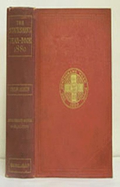 F. Martin - Statesman's Year-Book, E-bok