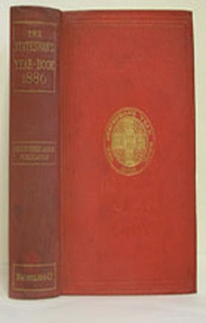 J. Scott-Keltie - Statesman's Year-Book, E-bok