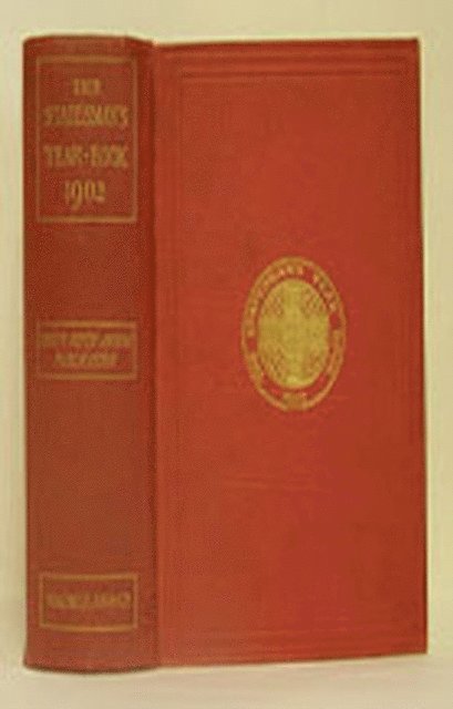 J. Scott-Keltie - Statesman's Year-Book, E-bok