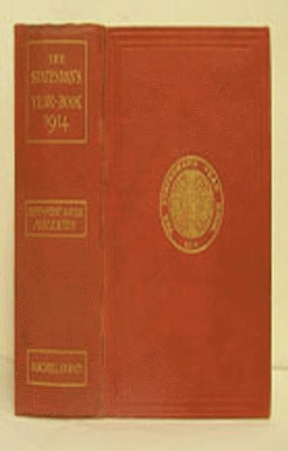 M. Epstein, J. Scott-Keltie - Statesman's Year-Book, E-bok