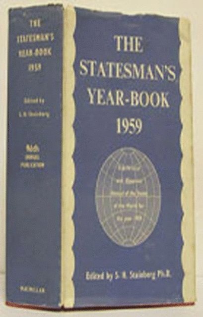 S. Steinberg - Statesman's Year-Book, E-bok