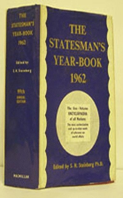 S. Steinberg - Statesman's Year-Book 1962, E-bok