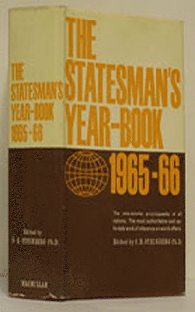 S. Steinberg - Statesman's Year-Book 1965-66, E-bok