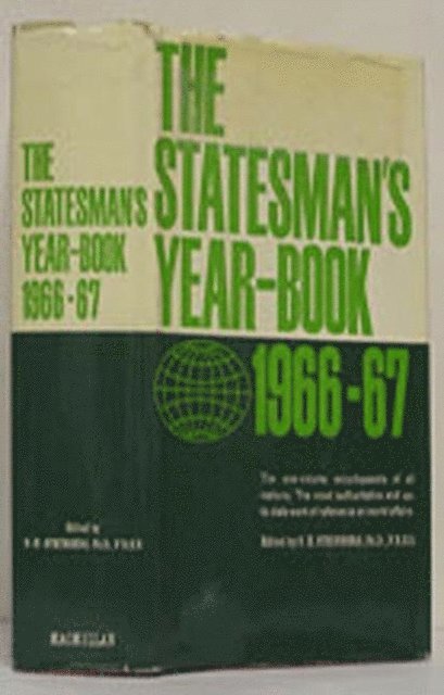 S. Steinberg - Statesman's Year-Book 1966-67, E-bok