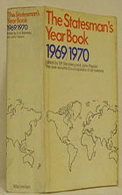 J. Paxton, S. Steinberg - Statesman's Year-Book 1969-70, E-bok