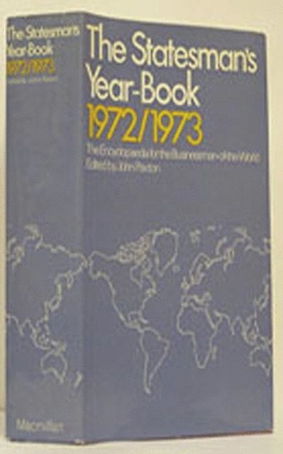 J. Paxton - Statesman's Year-Book 1972-73, E-bok
