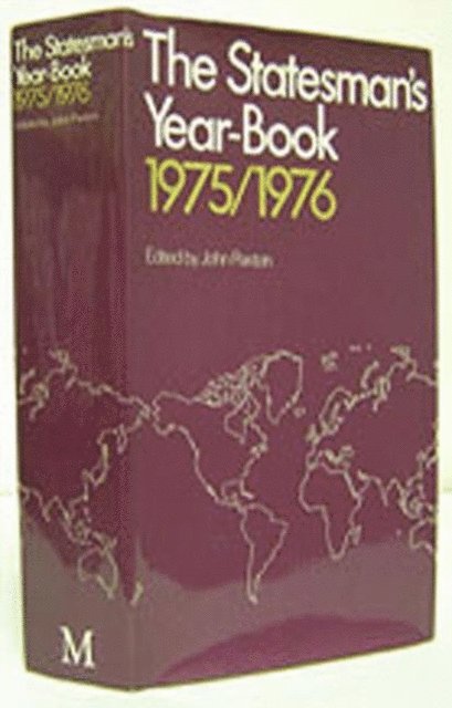 J. Paxton - Statesman's Year-Book 1975-76, E-bok