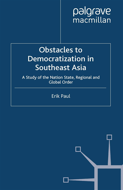 E. Paul - Obstacles to Democratization in Southeast Asia, E-bok
