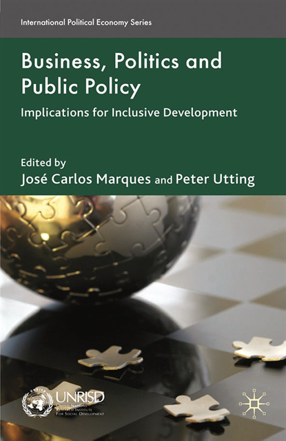 P. Utting, J. Marques - Business, Politics and Public Policy, E-bok