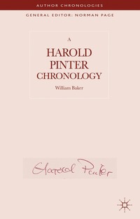 Harold Pinter Chronology