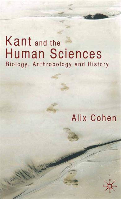 A. Cohen - Kant and the Human Sciences, E-bok