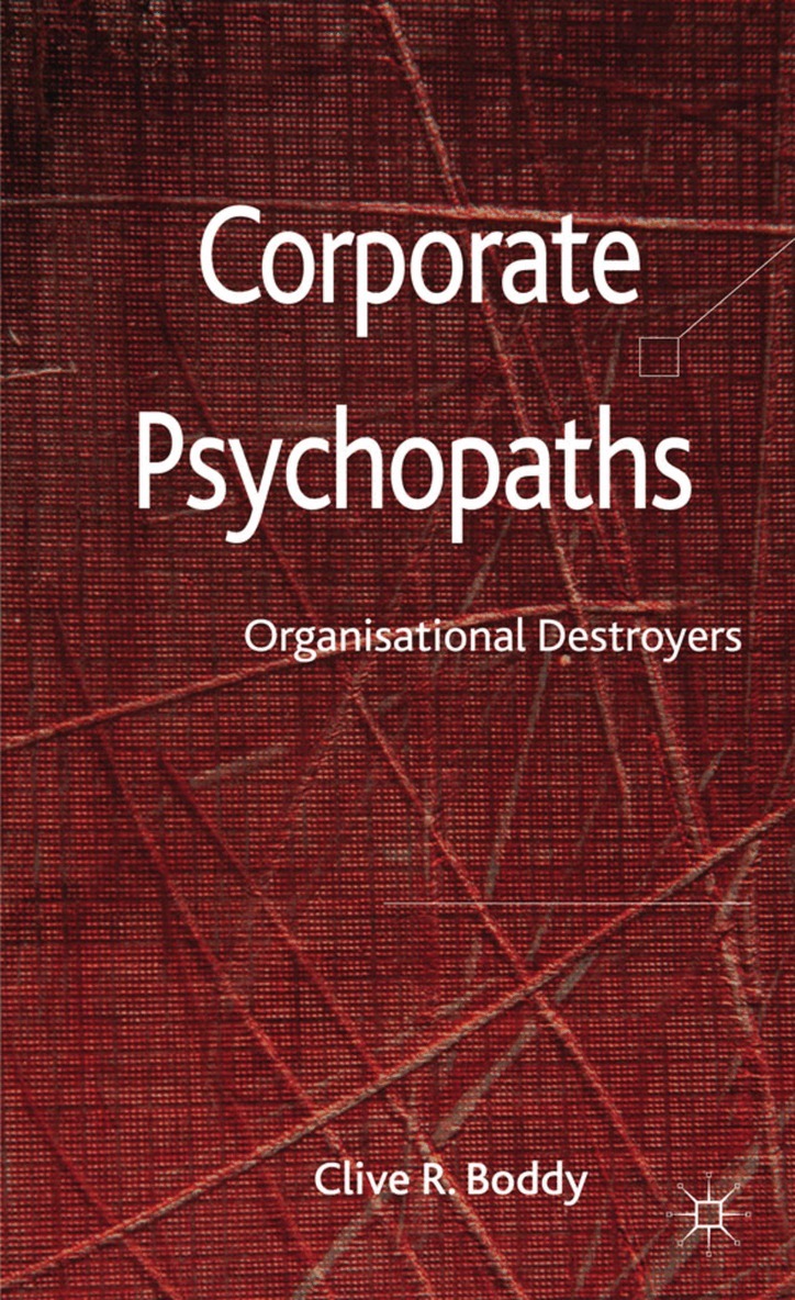 C. Boddy - Corporate Psychopaths, Inbunden. Tillgänglighet: Lägg i varukorg