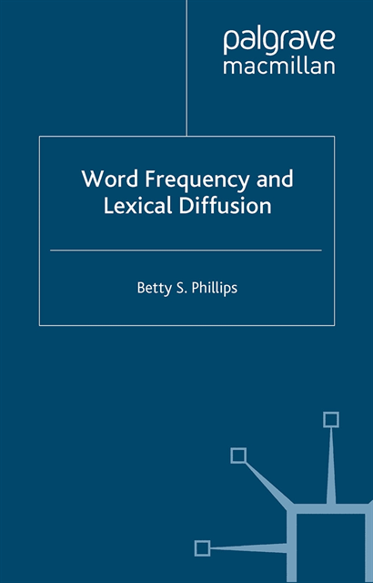 B. Phillips - Word Frequency and Lexical Diffusion, E-bok
