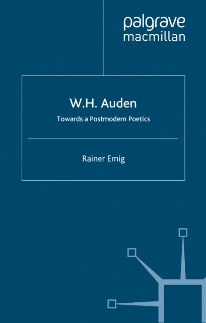 R. Emig - W.H. Auden, E-bok