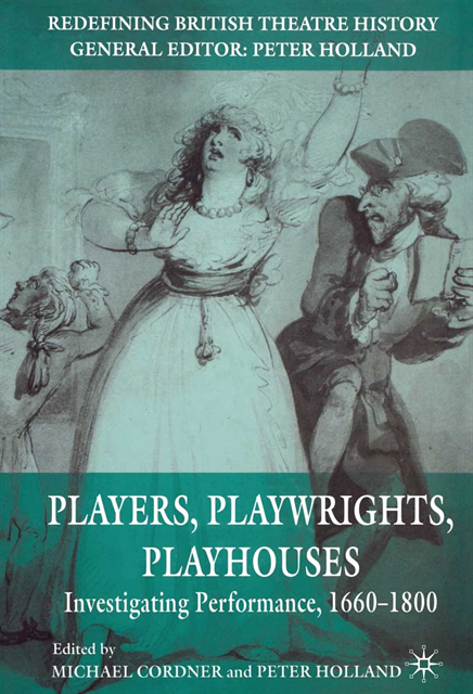 Peter Holland, Michael Cordner - Players, Playwrights, Playhouses, E-bok