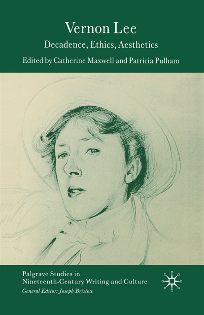 Catherine Maxwell, Patricia Pulham - Vernon Lee, E-bok