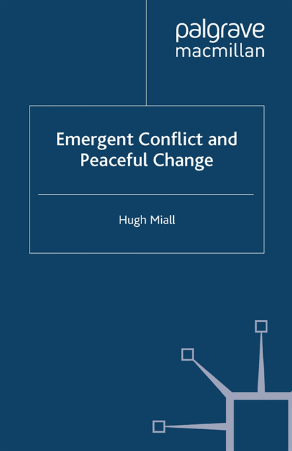 Hugh Miall - Emergent Conflict and Peaceful Change, E-bok
