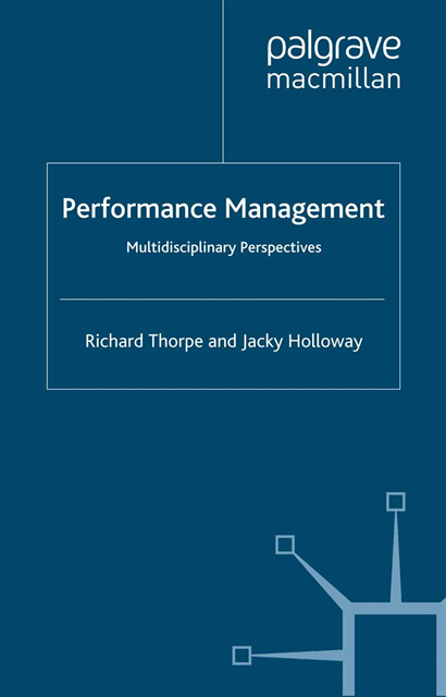 J. Holloway, R. Thorpe - Performance Management, E-bok