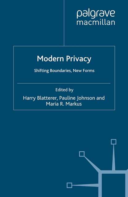 Maria R. Markus, Pauline Johnson, Harry Blatterer - Modern Privacy, E-bok