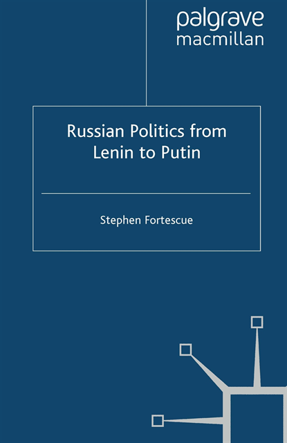 S. Fortescue - Russian Politics from Lenin to Putin, E-bok