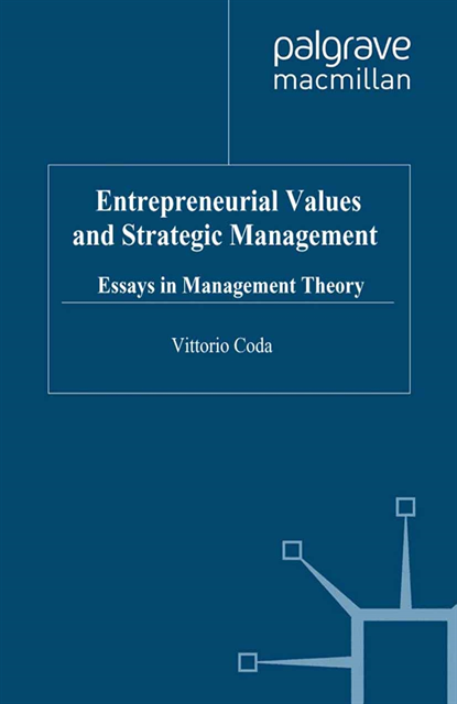 V. Coda - Entrepreneurial Values and Strategic Management, E-bok