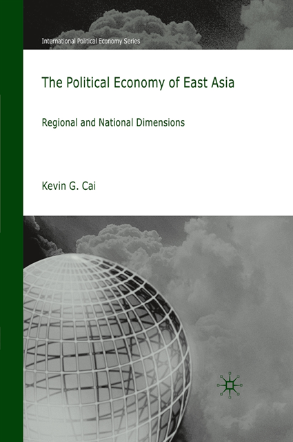 K. Cai - Political Economy of East Asia, E-bok