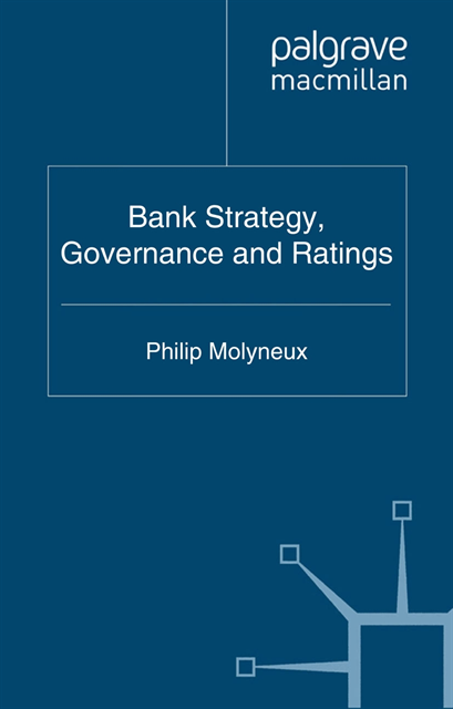 P. Molyneux - Bank Strategy, Governance and Ratings, E-bok