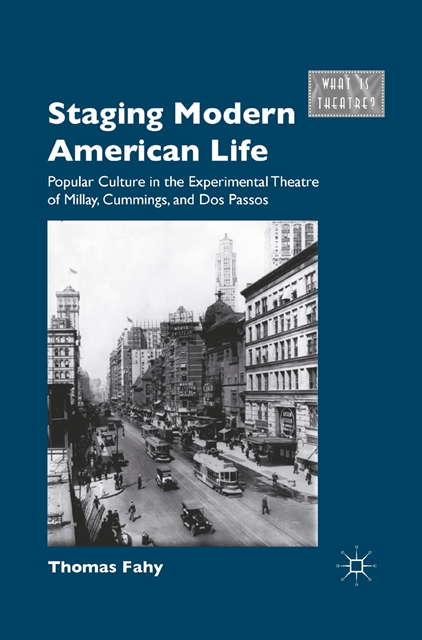 T. Fahy - Staging Modern American Life, E-bok