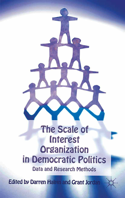 G. Jordan, D. Halpin - Scale of Interest Organization in Democratic Politics, E-bok