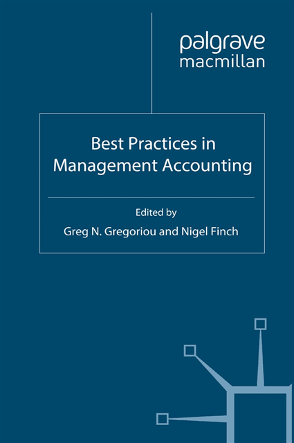 N. Finch, G. Gregoriou - Best Practices in Management Accounting, E-bok
