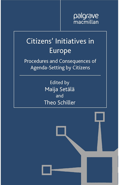 T. Schiller, M. Setala - Citizens' Initiatives in Europe, E-bok