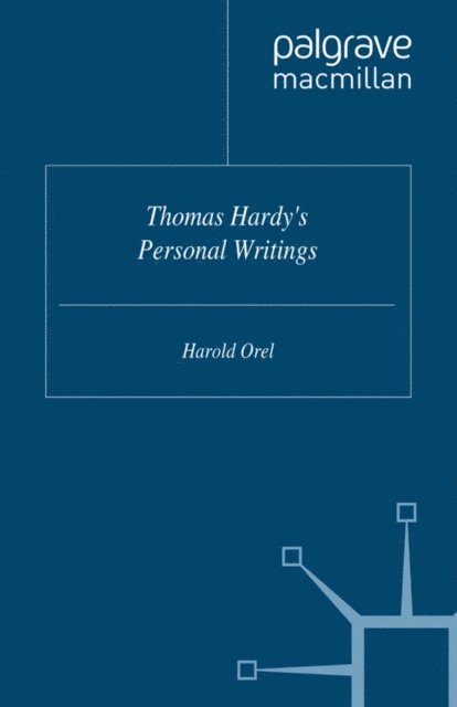 H. Orel - Thomas Hardy's Personal Writings, E-bok