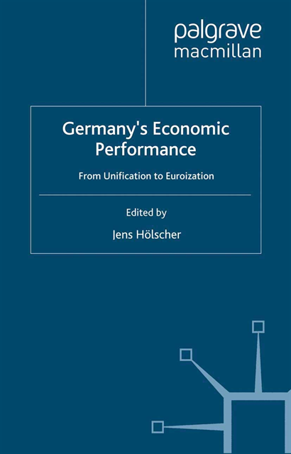 J. Holscher - Germany's Economic Performance, E-bok