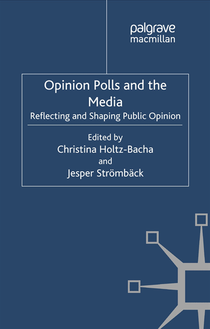 J. Stromback, C. Holtz-Bacha - Opinion Polls and the Media, E-bok